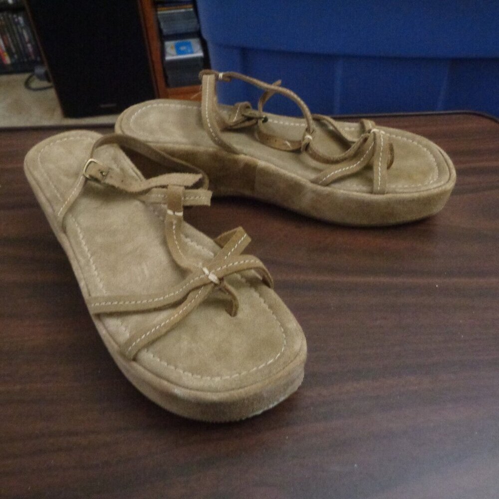 American Eagle Outfitters Flatform Sandal Sz 9 Like New